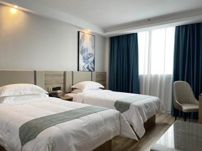 Bedroom 2, VX Hotel Wuxi Dangkou Scenic Area, Wuxi