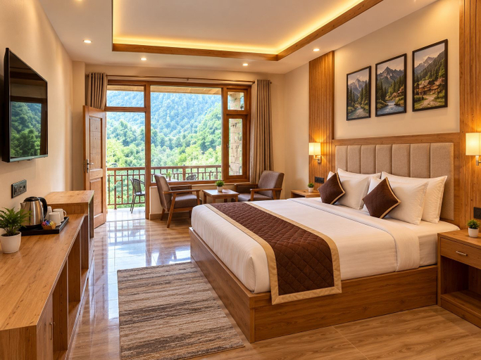 Room 5, Sunshine By Nature Crest Kasol, Kullu