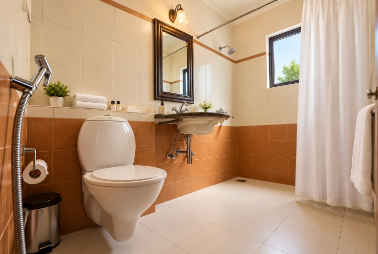 Bathroom 4, Khandwa Haveli – A Boutique Heritage Hotel, Jaipur, Jaipur