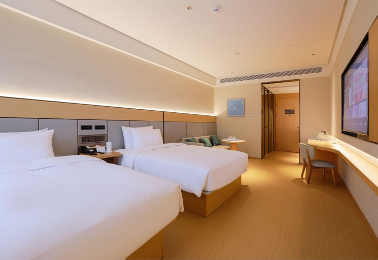 Bedroom 2, Ji Hotel Xiamen Xiang'an Maxiang, Xiamen