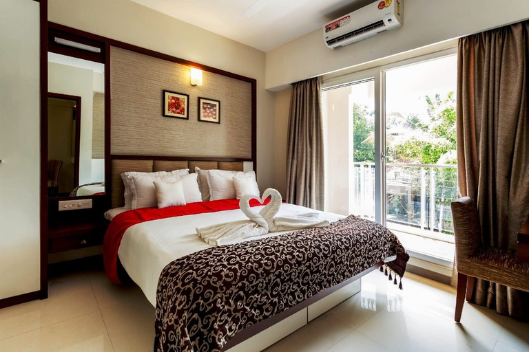 Bedroom 1, D Homz Suites, Ernakulam