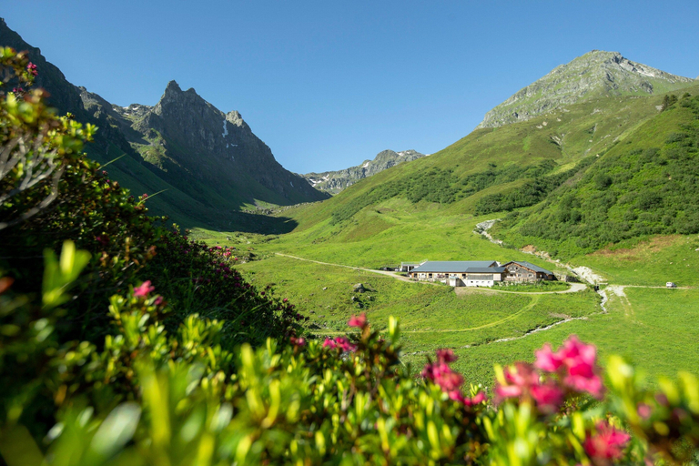 View from property 4, Chalet With Fireplace and Garden, Bludenz