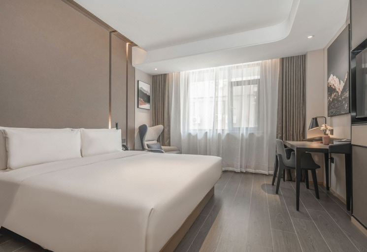 Bedroom 2, Atour Hotel Yangzhou Dongguan Street Geyuan, Yangzhou