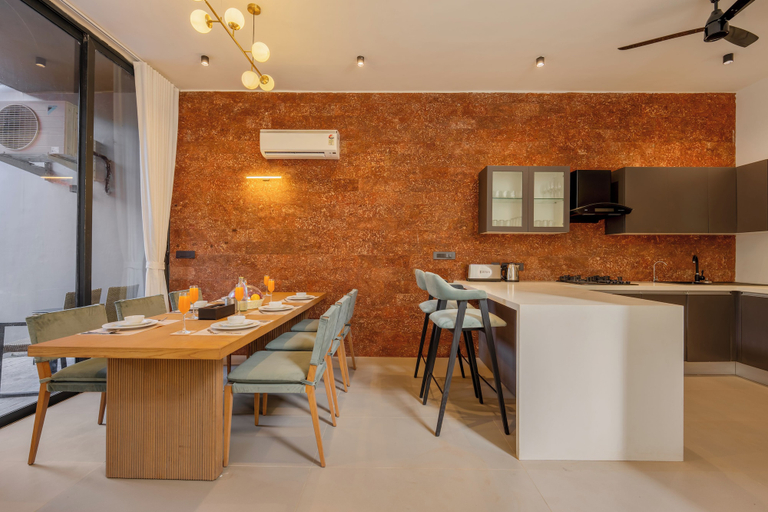 Dining 2, ELIVAAS Signature Coco Baia 3BHK Villa, North Goa