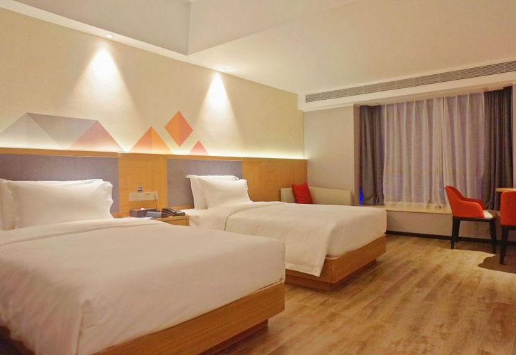Bedroom 2, Borrman Hotel Zhanjiang Suixi Quanfeng Sqaure, Zhanjiang