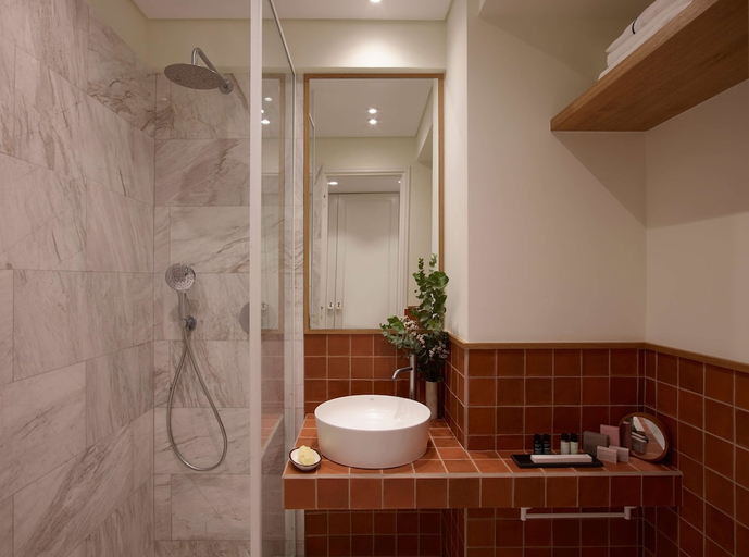 Bathroom 5, Brown Beach Chalkida Resort, a member of Brown Hotels, Central Greece