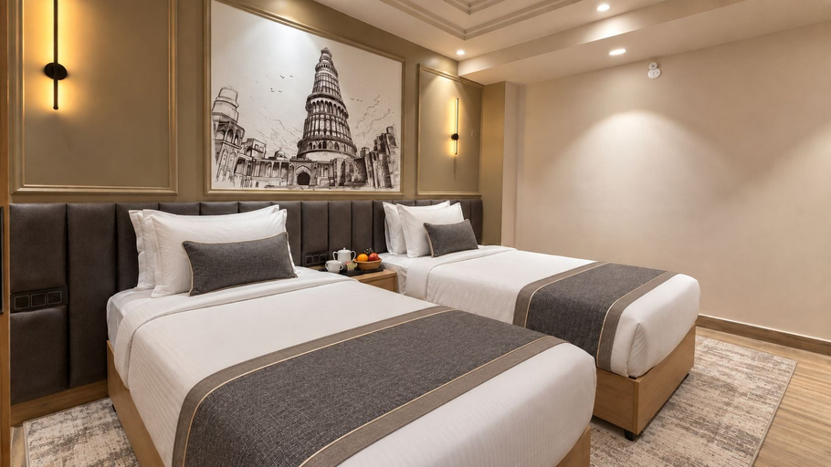 Bathroom 5, Hotel IP Pavilion By Qotel Shahdara, Delhi