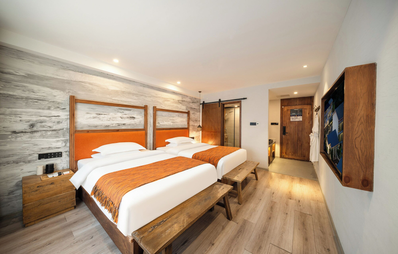 Room 5, Yunfuli Jingshui Yunju Hotel, Ngawa Tibetan and Qiang