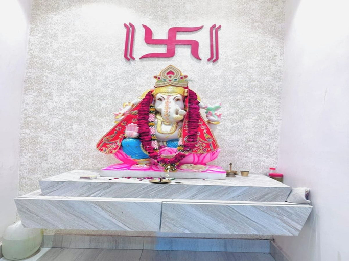 Interior detail, VIMOKSHA RESIDENCE, Varanasi