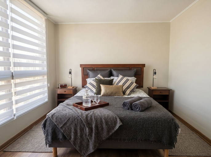 Room 4, Edificio Santiago Ñuñoa by Domus Travels, Cordillera