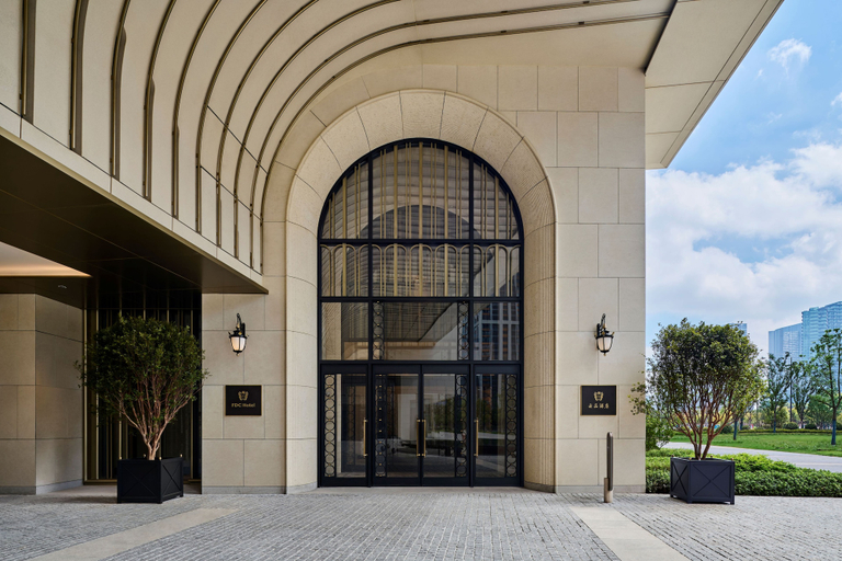 Exterior detail, FDC Hotel Hangzhou, Hangzhou