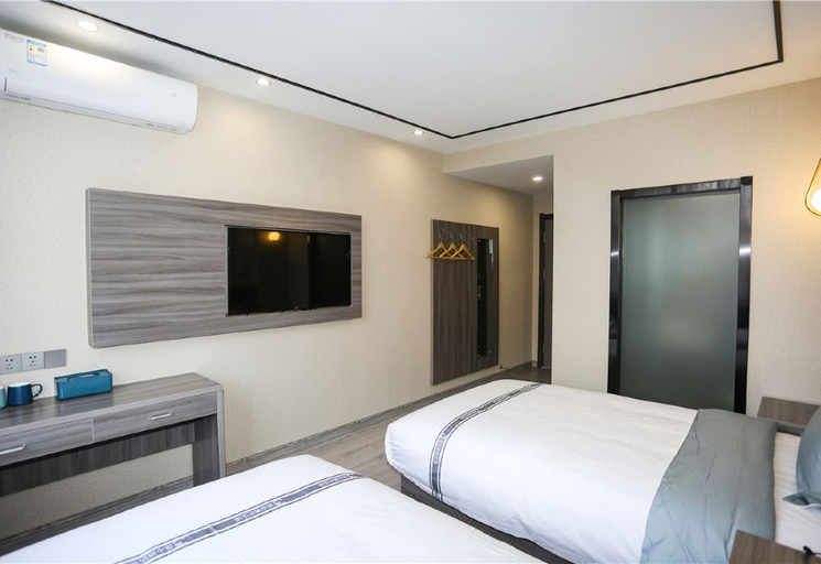 Bedroom 2, City 118 Select Hotel (Jinan Zhangqiu harmony Plaza store), Jinan