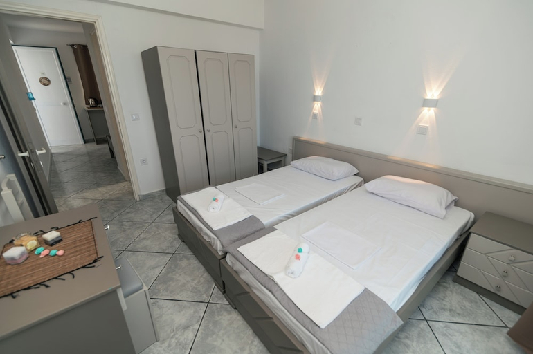 Bedroom 3, Angela & Thalia Apartments, South Aegean