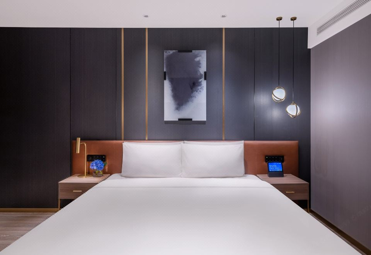 Bedroom 2, Orange Hotel Wendeng Kunyu Road Liqun, Weihai