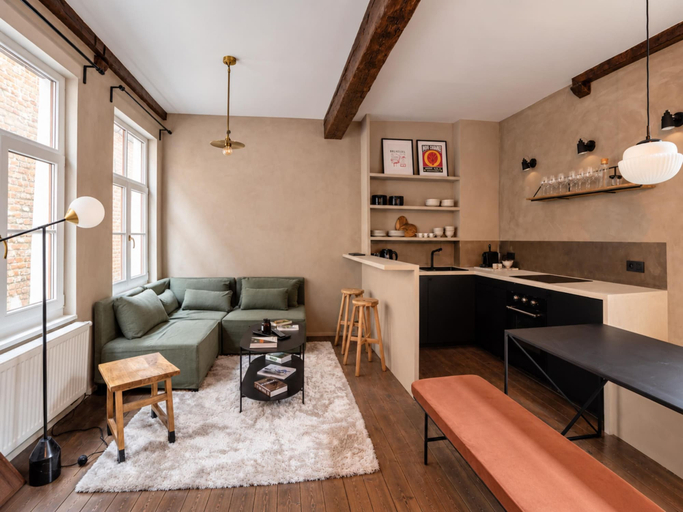 Living area 3, Charming house in the heart of Le Sablon, Bruxelles