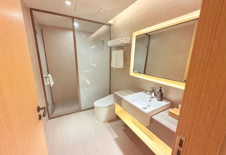 Bathroom 3, Ji Hotel Xiong'an Baiyangdian Station, Baoding
