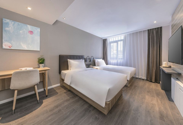 Bedroom 2, Hanting Hotel Fuzhou Taijiang Wanda Plaza, Fuzhou