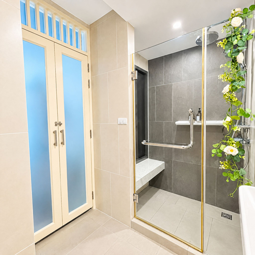 Bathroom 4, Private Access to the Beach in Pattaya Jomtien, Sattahip