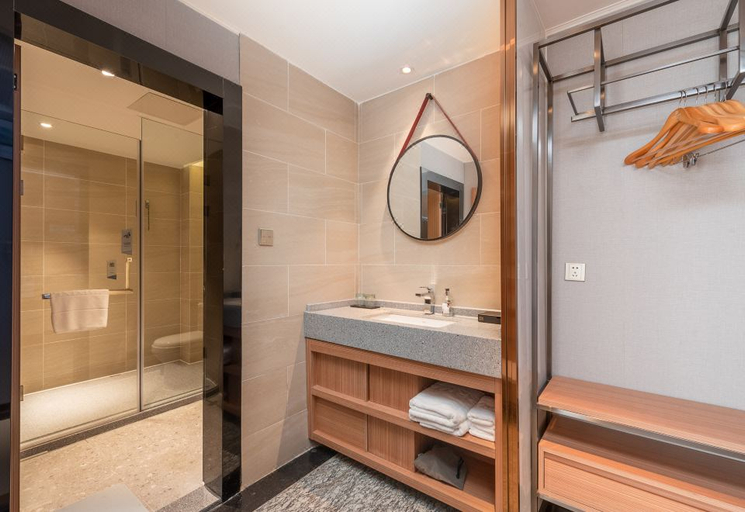Bathroom 3, Borrman Hotel Zhanjiang Suixi Quanfeng Sqaure, Zhanjiang