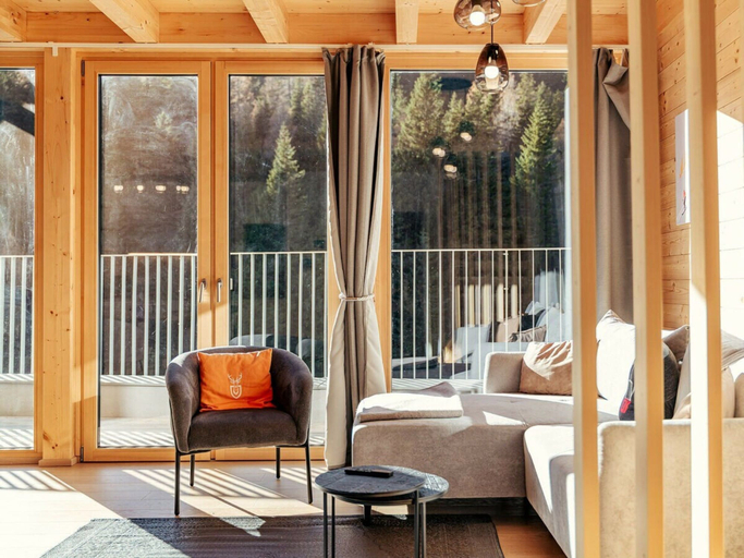 Living area 2, Cabin in Niederwolz With Sauna, Murau