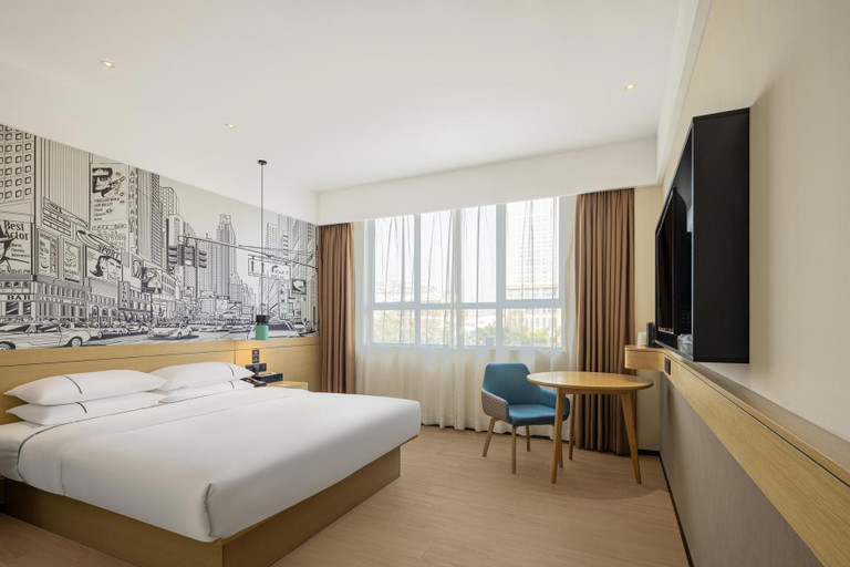 Bedroom 2, City Comfort Inn Suqian Shuyang Baimeng Logistics Park, Suqian