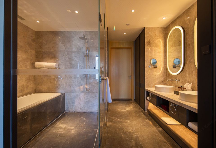 Bathroom 4, Madison Hotel Qingdao West Coast City Balcony, Qingdao