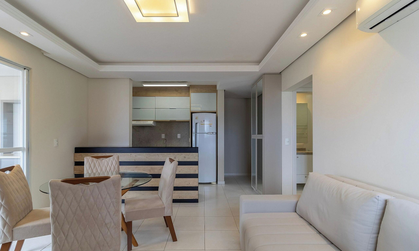 Living area 5, Apart w/ Gourmet Area 240m From the Beach Cac0301, Florianopolis