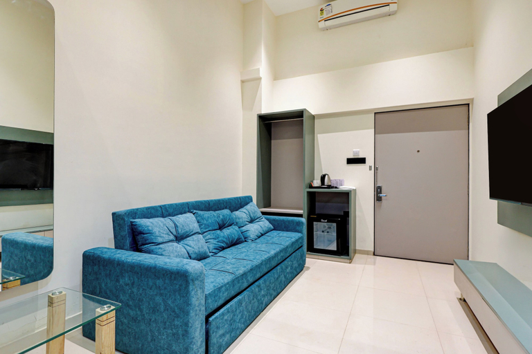 Living area 3, Collection O Airport Rd Frmly Nano Pod, Surat