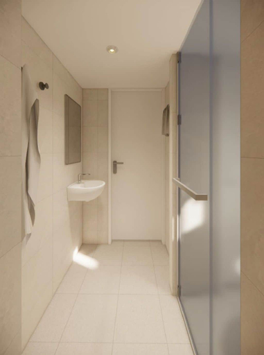 Bathroom 5, Darac Central Myeongdong, Jung