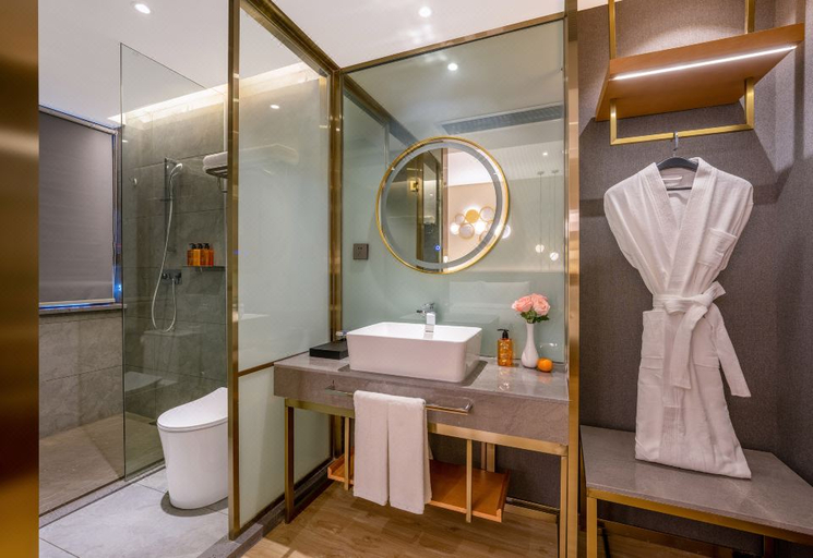 Bathroom 3, Orange Hotel Changsha Yaoling Xiangya Second Hospital Metro Station, Changsha