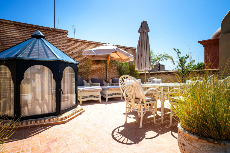 Outdoor dining 2, Riad Demeure Bois Précieux, Marrakech