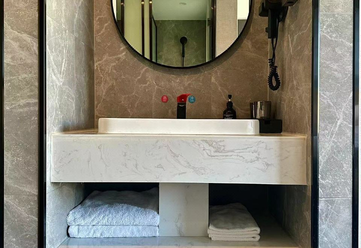 Bathroom 3, Thank Hotel Dezhou Linyi Yanlu International, Dezhou