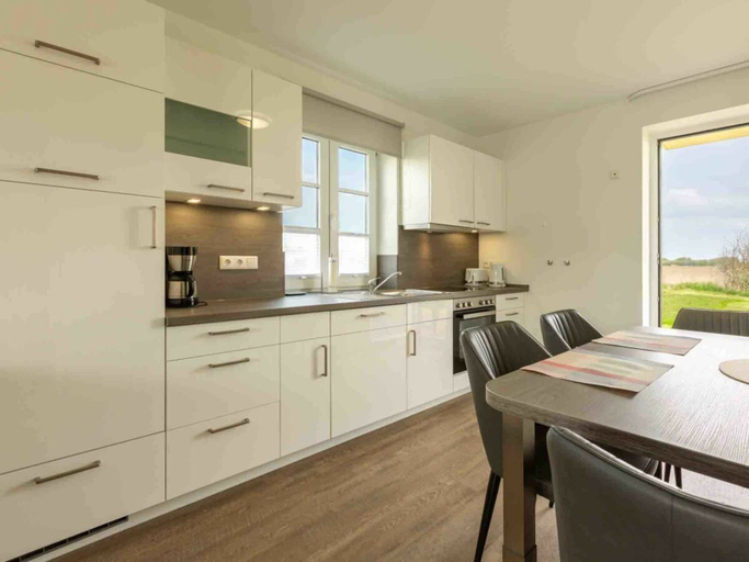 Private kitchen 3, Ground Floor on the Left in the Everschop House, Nordfriesland