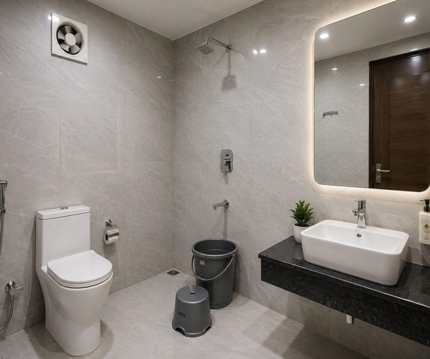 Bathroom 5, Standard King Room Haritha Wellness Resort, Ranga Reddy
