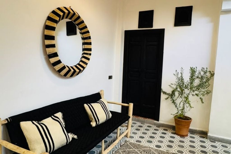Living area, Riad Timizar, Marrakech