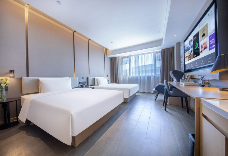 Bedroom 2, Atour Hotel Lianyungang Suning Plaza, Lianyungang