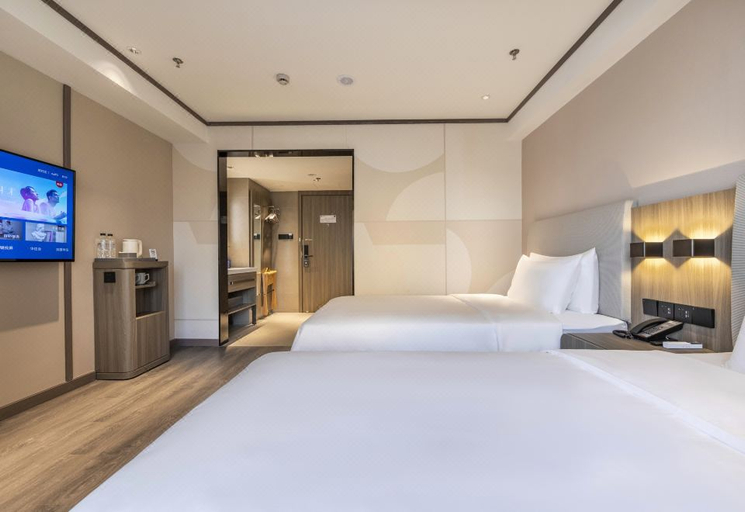 Bedroom 2, Hanting Hotel Shanghai Hongqiao Meihong Road, Shanghai