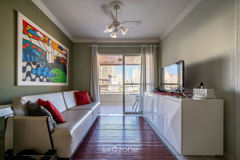 Living area, Apt 750m fr th Beach Privileged Location BC Jda402, Balneário Arroio do Silva