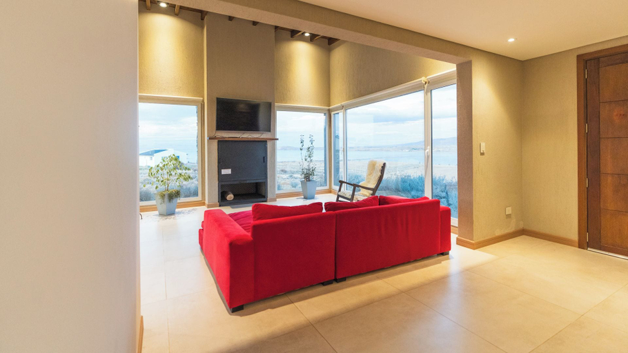 Living area 5, Gran casa con vista panorámica al lago, Lago Argentino