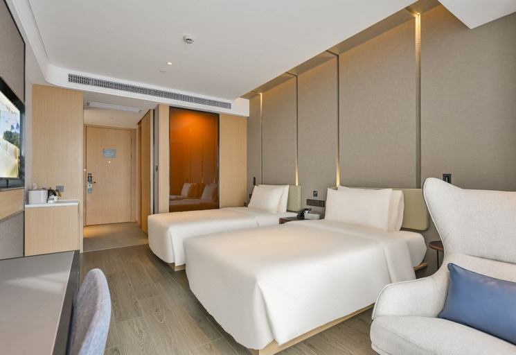 Bedroom 2, Atour Hotel Songjiang Sports Center, Shanghai