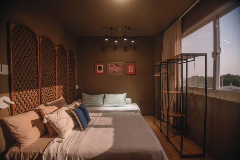 Living room 3, 1BR Stylish Seaview Apartment Near The Beach With Wifi, San Fernando City