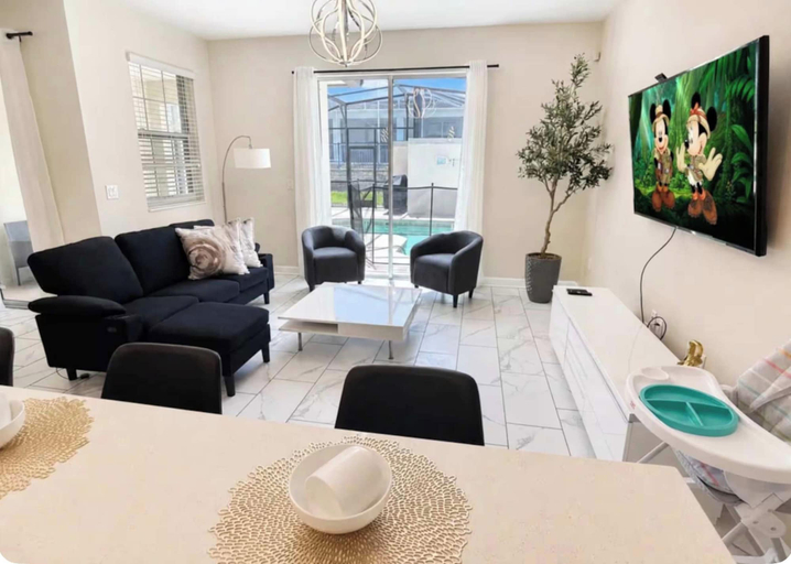 Living area 4, Beautiful Villa at Championsgate, Osceola