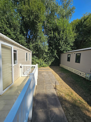 Terrace/patio, Cabin Sleeps 4 to 6 With Parking, Dorset