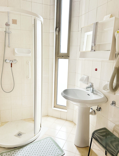 Bathroom 5, Hotel La Serenissima, Padua
