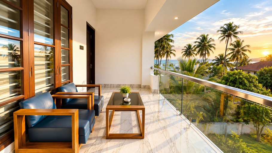 Property grounds, Venetus Beach Residence by Genie, Thiruvananthapuram
