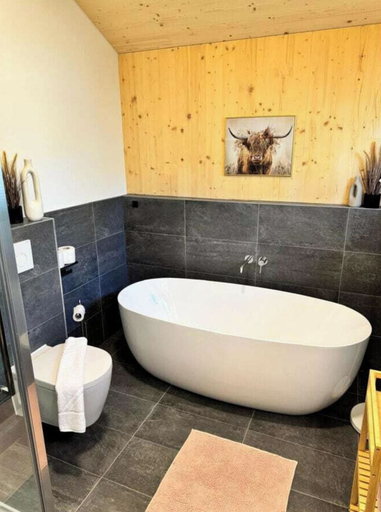 Bathroom 2, Cabin in Turrach With Sauna and Terrace, Murau