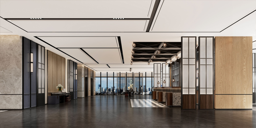 Lobby 5, Four Points by Sheraton Shenzhen Futian, Shenzhen