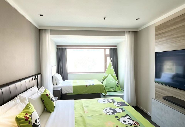Bedroom 2, Hanting Premium Hotel Dandong Pedestrian Street, Dandong