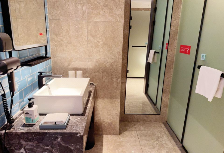 Bathroom 3, Echarm Hotel Huangshigang Wanda Plaza, Huangshi
