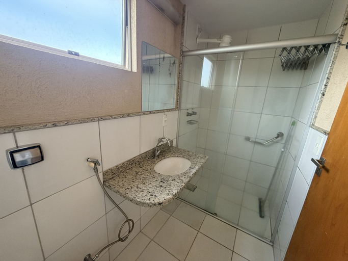 Bathroom, CRCN - Golden Dolphin Grand Hotel, Caldas Novas